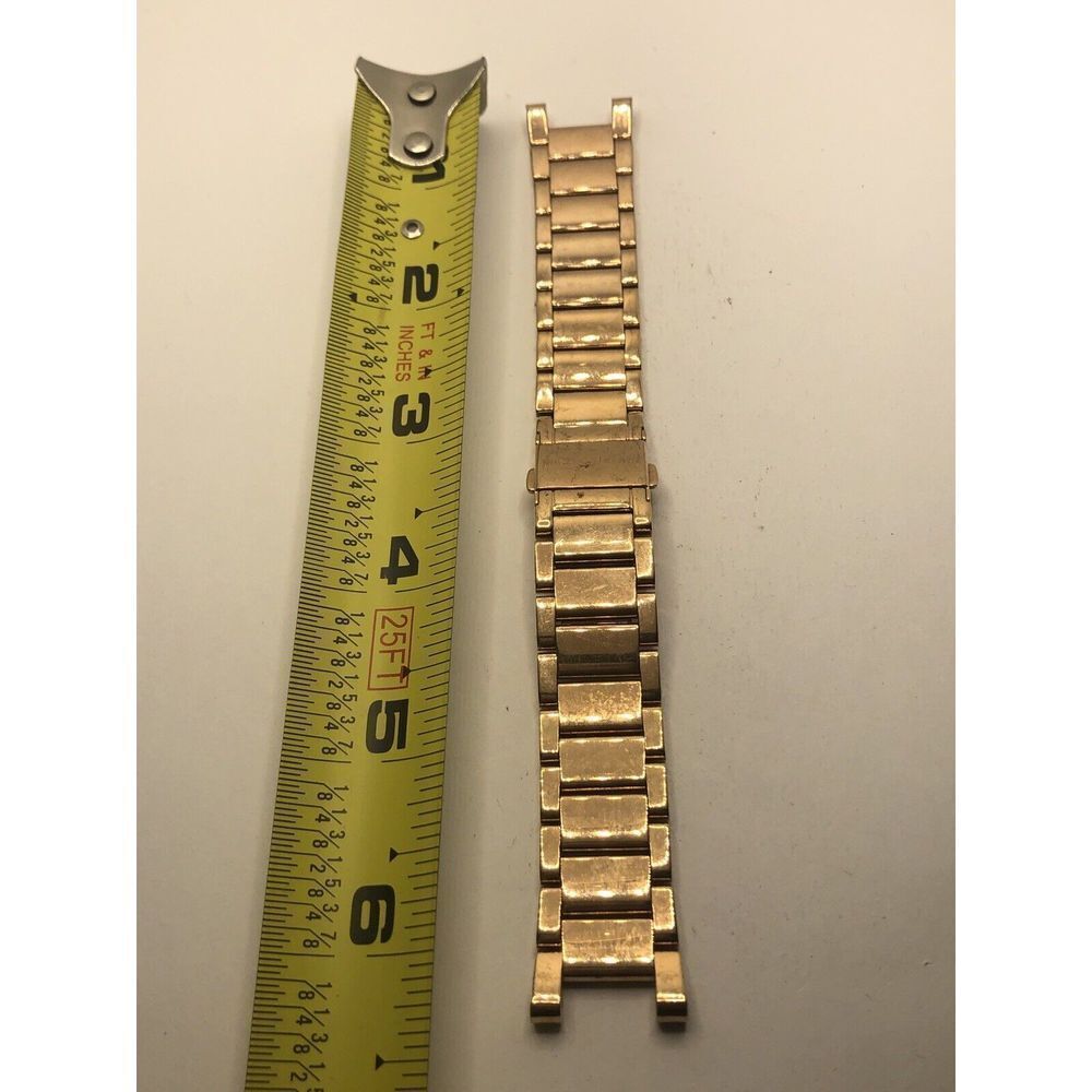 Michael Kors Watch Parts Full Band Links Clasp Rose Gold-Tone No Pins 18mm PJ335